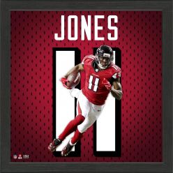 Julio Jones Jersey Number Frame