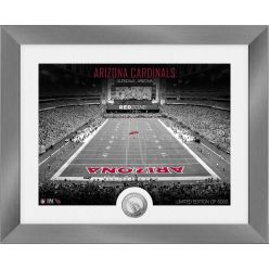 Arizona Cardinals Art Deco Stadium Silver Coin Photo Mint