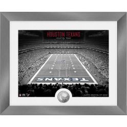 Houston Texans Art Deco Stadium Silver Coin Photo Mint