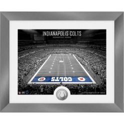 Indianapolis Colts Art Deco Stadium Silver Coin Photo Mint