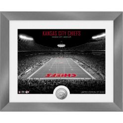 Kansas City Chiefs Art Deco Stadium Silver Coin Photo Mint