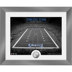 Tennessee Titans Art Deco Stadium Silver Coin Photo Mint