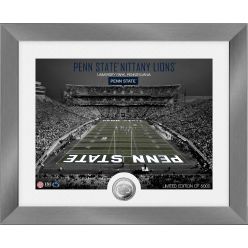 Penn State Nittany Lions Art Deco Stadium Silver Coin Photo Mint