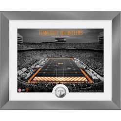 Tennessee Volunteers Art Deco Stadium Silver Coin Photo Mint