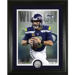 Russel Wilson Silver Coin Photo Mint