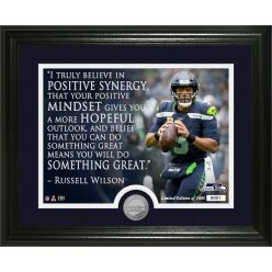 Russell Wilson Quote Minted Coin Photo Mint