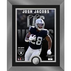 Josh Jacobs Signature Series Silver Coin Photo Mint