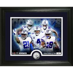 Dallas Cowboys Team Force Silver Coin Photo Mint