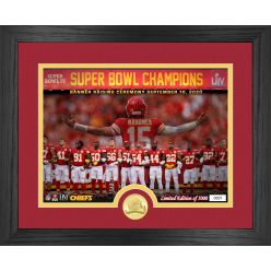 Kansas City Chiefs Super Bowl 54 Champions "Banner Raising" Bronze Coin Photo Mint