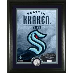 Seattle Kraken Inaugural Season Silver Coin Photo Mint