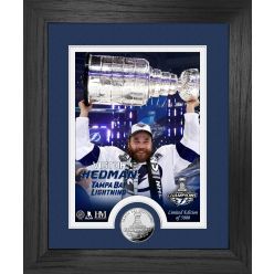 Victor Hedman Stanley Cup Trophy Select Series Silver Coin Photo Mint