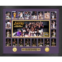 2020 NBA Champions Memorable Moments Los Angeles Lakers Bronze Coin Photo Mint