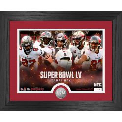 Tampa Bay Buccaneers Super Bowl 55 Team Force Silver Coin Photo Mint