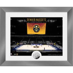 Denver Nuggets Art Deco Silver Coin Photo Mint