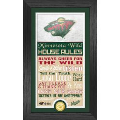 Minnesota Wild House Rules Supreme Bronze Coin PhotoMint