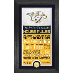 Nashville Predators House Rules Supreme Bronze Coin PhotoMint