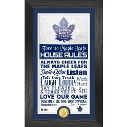 Toronto Maple Leafs House Rules Supreme Bronze Coin PhotoMint