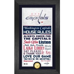 Washington Capitals House Rules Supreme Bronze Coin PhotoMint