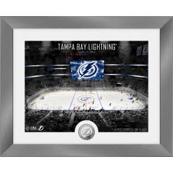 Tampa Bay Lightning Art Deco Silver Coin Photo Mint