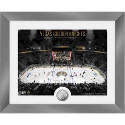 Vegas Golden Knights Art Deco Silver Coin Photo Mint