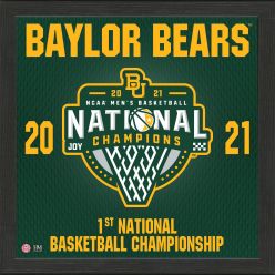 Baylor 2021 NCAA Men's Basketball Champions Pride Frame