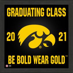 University of Iowa 2021 Graduation Pride Photo Mint