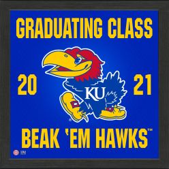 University of Kansas 2021 Graduation Pride Photo Mint