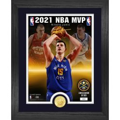 Nikola Jokic 2021 NBA MVP Bronze Coin Photo Mint