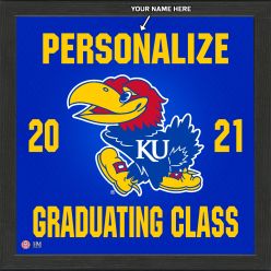 University of Kansas Personalized 2021 Graduation Pride Photo Mint