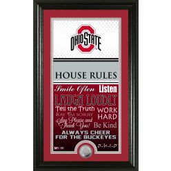 Ohio State University Personalized House Rules Photo Mint