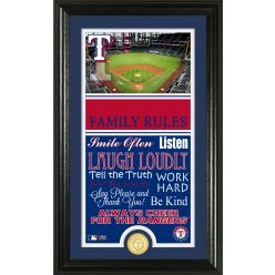 Texas Rangers Personalized Family Rules PhotoMint