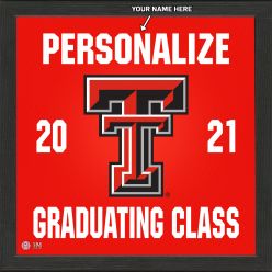 Texas Tech University Personalized 2021 Graduation Pride Photo Mint