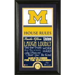 University of Michigan Personalized House Rules Photo Mint