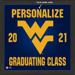 West Virginia University Personalized 2021 Graduation Pride Photo Mint