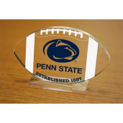 Penn State University Etched Football Acrylic