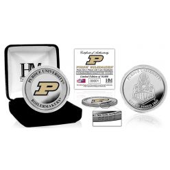 Purdue University Color Silver Coin