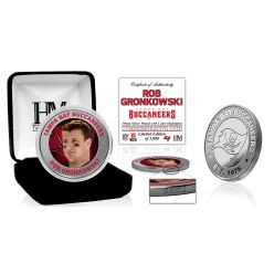 Rob Gronkowski Tampa Bay Buccaneers Color Silver Coin