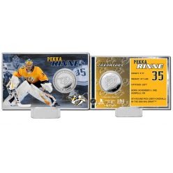 Pekka Rinne Silver Coin Card