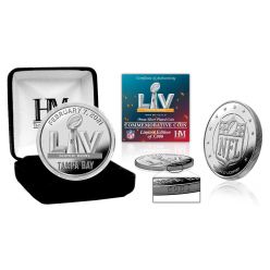 Super Bowl 55 Silver Mint Coin