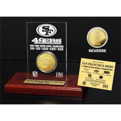 San Francisco 49ers 5x SB Champs Etched Acrylic