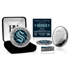 Seattle Kraken Inaugural Season Silver Mint Coin