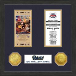 St.Louis Rams SB Championship Ticket Collection