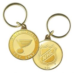 St. Louis Blues Bronze Team Keychain