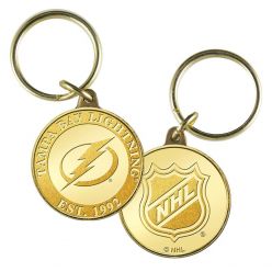 Tampa Bay Lightning Bronze Team Keychain