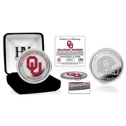 University of Oklahoma Color Silver Coin