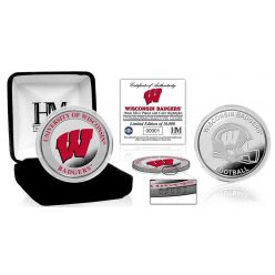 University of Wisconsin Color Silver Coin