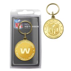 Washington Football Team Bronze Bullion Keychain