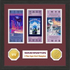 Washington Football Team SB Championship Ticket Collection